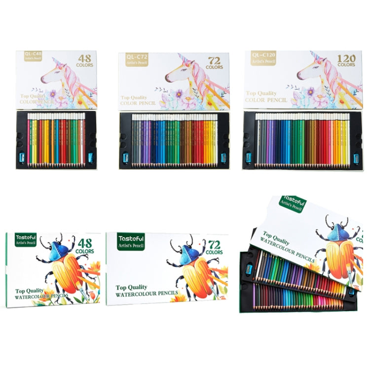 Hand-painted Graffiti Colored Pencil Set