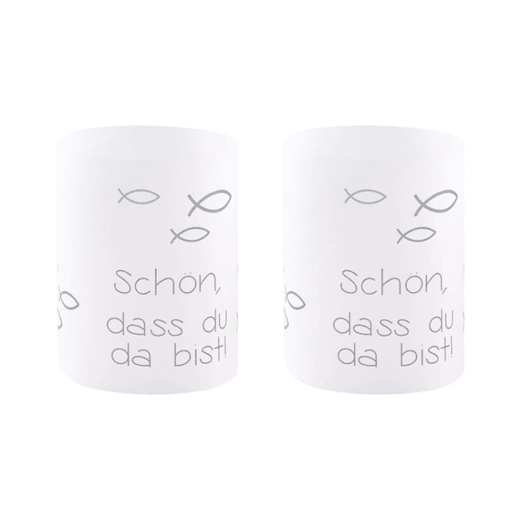 2pcs Communion Party German Candle Lamp Shade Decoration