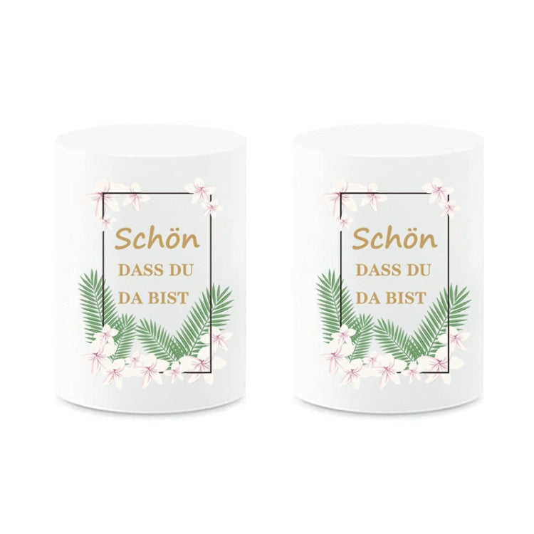 2pcs Communion Party German Candle Lamp Shade Decoration