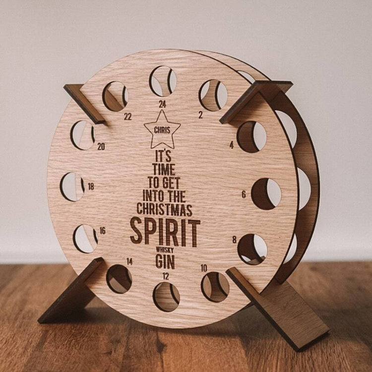 Bar Home Decoration Wooden Crafts Wine Rack Ornament