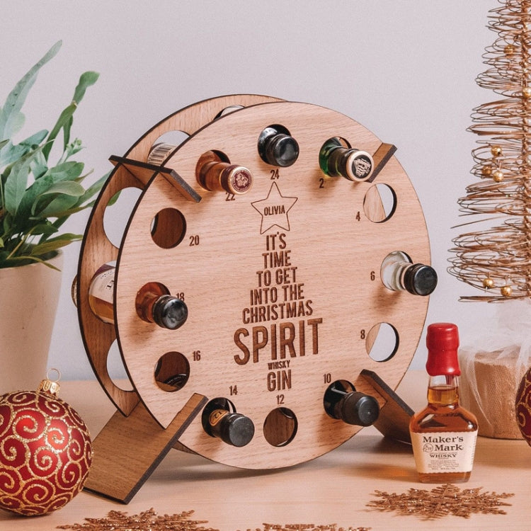 Bar Home Decoration Wooden Crafts Wine Rack Ornament