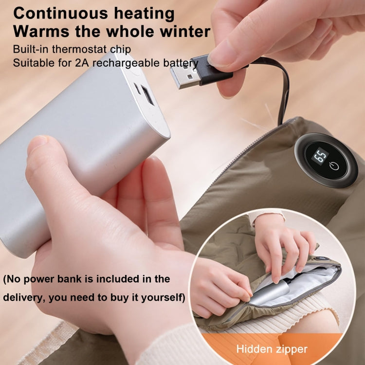 Multifunctional Down Cotton Waterless Electric Heating Hand Warmer Bag