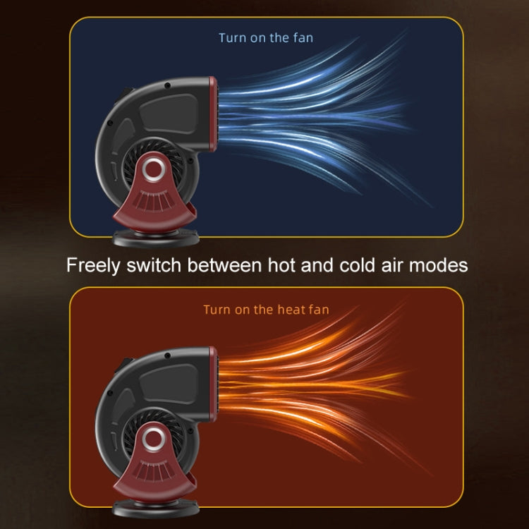 Portable Car Heater Small Fan Defogger