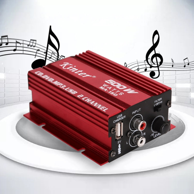 Car Audio / Video 12V 2.0 Channel Mini Amplifier