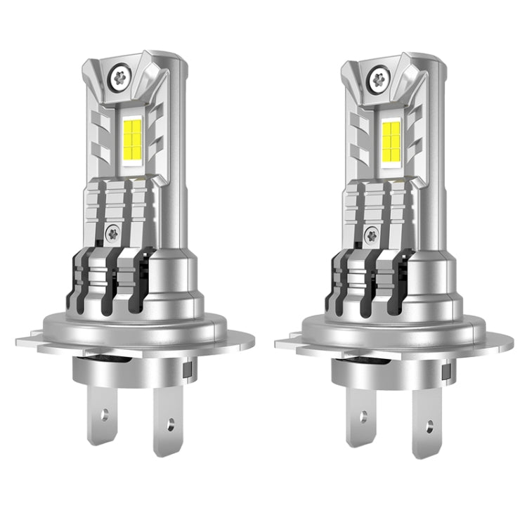 Car Universal Direct Plug LED Headlight Retrofit Bulb With Fan
