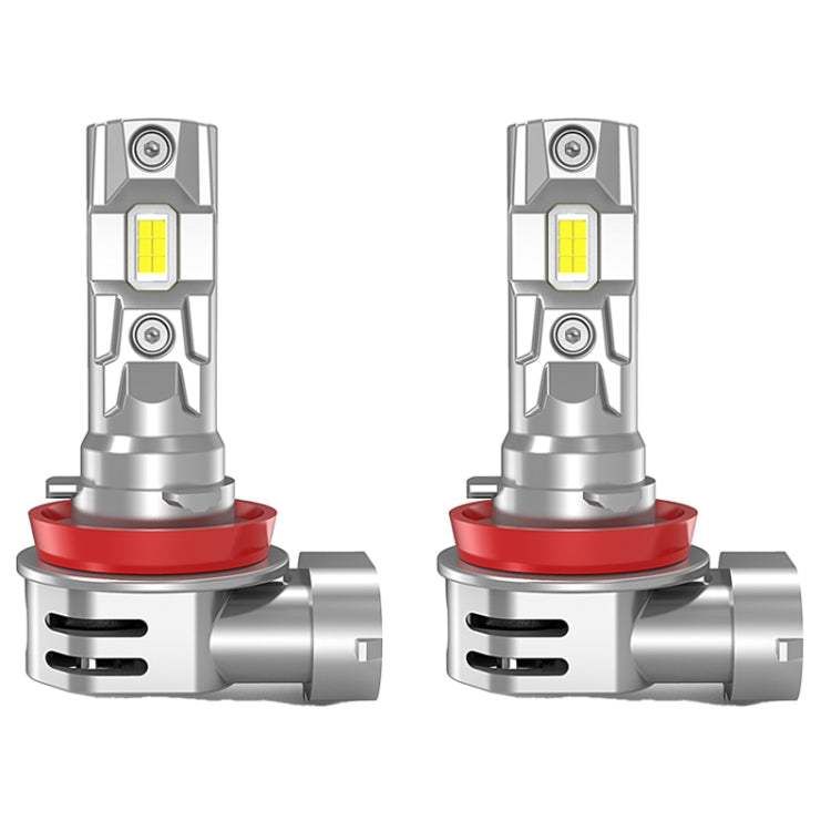 Car Universal Direct Plug LED Headlight Retrofit Bulb With Fan