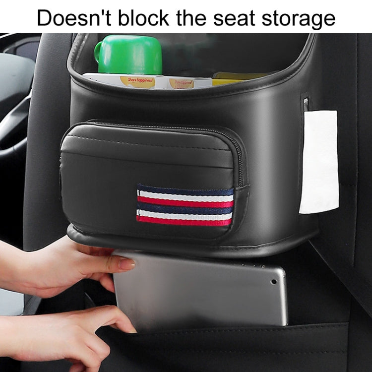 Car Seatback Storage Hanging Bag Vehicle Multifunctional Storing Tissue Box