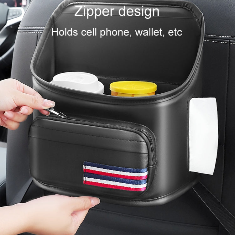 Car Seatback Storage Hanging Bag Vehicle Multifunctional Storing Tissue Box