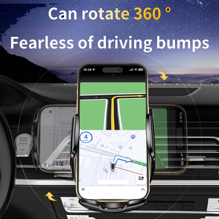 Q96 Car Wireless Charging Cell Phone Navigation Mount