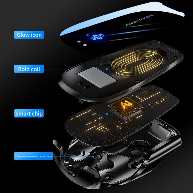 Q96 Car Wireless Charging Cell Phone Navigation Mount