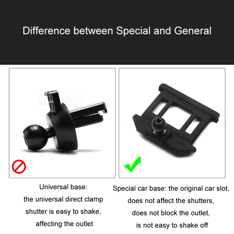 For Audi Car Mobile Phone Holder Mounting Base