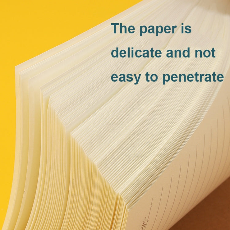 3pcs Thickened Kraft Paper Coil Notebook Student Diary Workbook