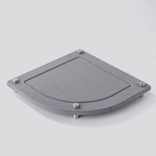 Bathroom Countertop Drying Mat Diatomite Water-Absorbent Quick-Drying Coaster Fan Shaped Drainage Mat