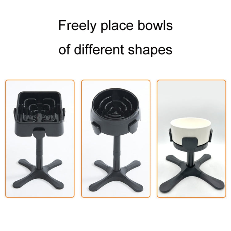 Adjustable Food Bowl Heightening Stand For Medium And Large Pet Dogs