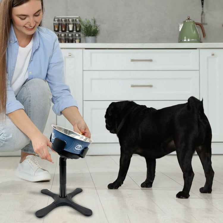 Adjustable Food Bowl Heightening Stand For Medium And Large Pet Dogs