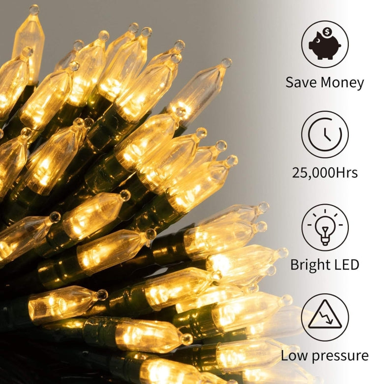 Christmas Bulb Light String Waterproof Battery Box Starry Sky Light String