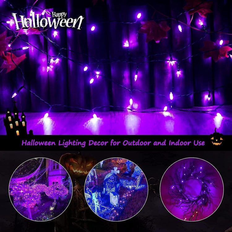 Christmas Bulb Light String Waterproof Battery Box Starry Sky Light String