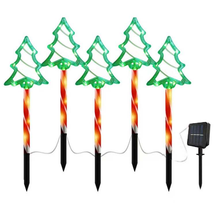 Outdoor LED Ground Plug Solar Christmas Road Sign