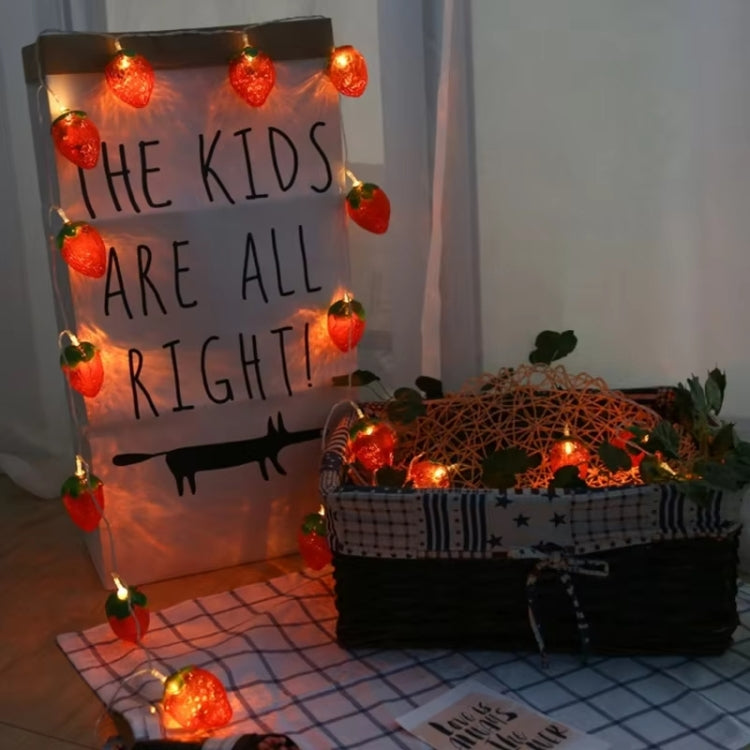USB Strawberry Light String LED Christmas Decoration Lights