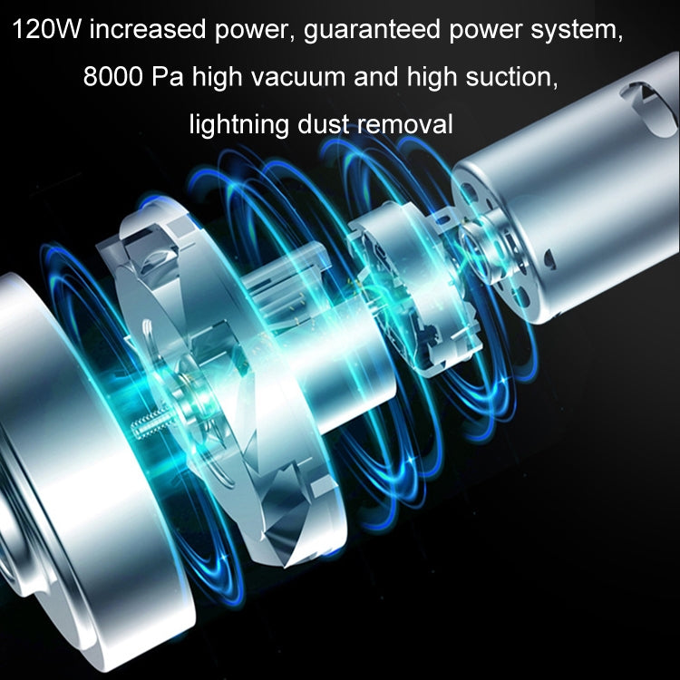 Wireless Car-mounted High-power Suction Handheld Vacuum Cleaner