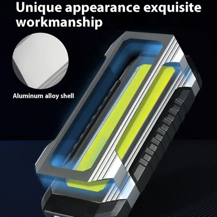 Flat Work Light LED Work Auto Repair Light USB Rechargeable Repair Light With Magnetic Attachment