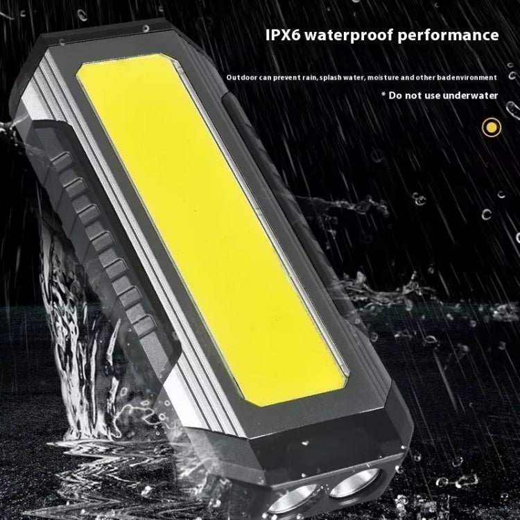 Flat Work Light LED Work Auto Repair Light USB Rechargeable Repair Light With Magnetic Attachment