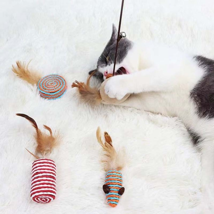 7pcs / Set Pet Teasing Cats Toys Combination Kit