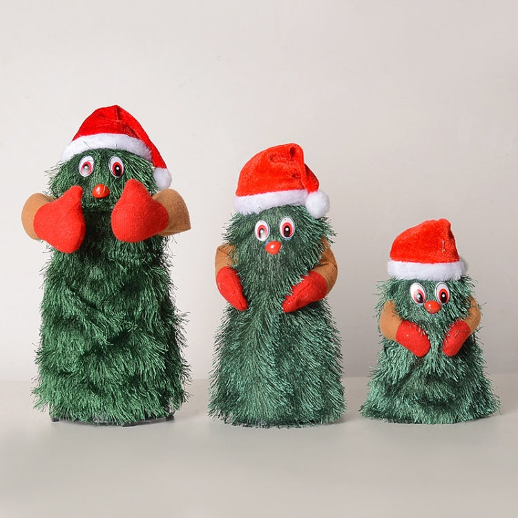Funny Rotating Electric Christmas Tree Dancing and Singing Santa Doll Toys
