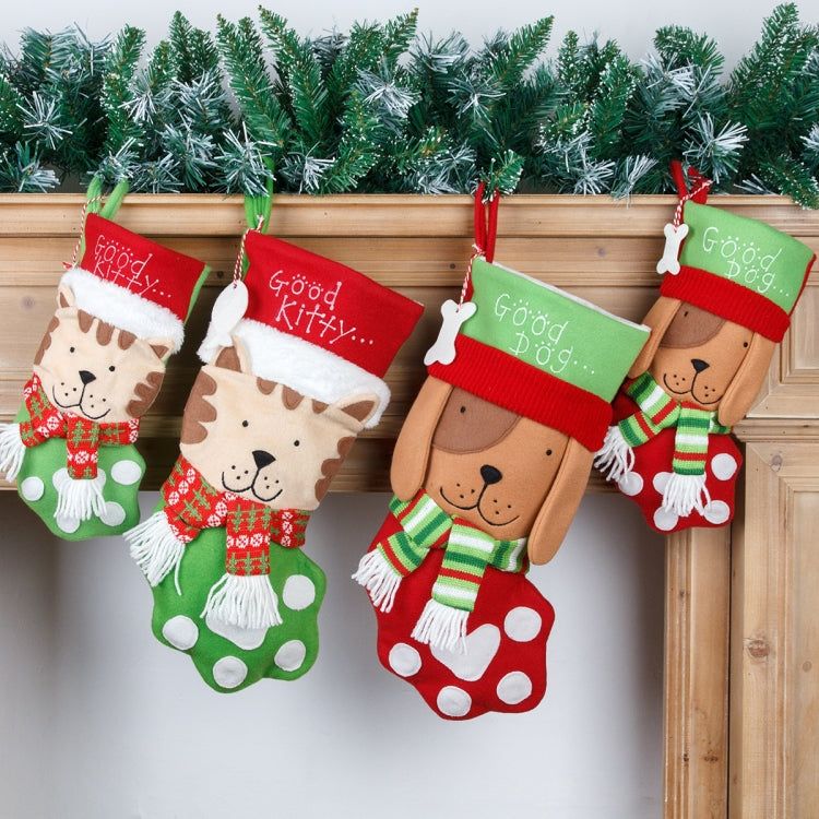 Christmas Decoration Hanging Gift Bag Pet Candy Bag