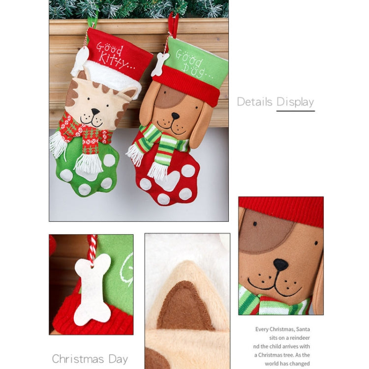 Christmas Decoration Hanging Gift Bag Pet Candy Bag