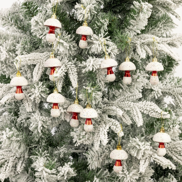 Electroplated Mushroom Christmas Tree Hanging Christmas Decoration