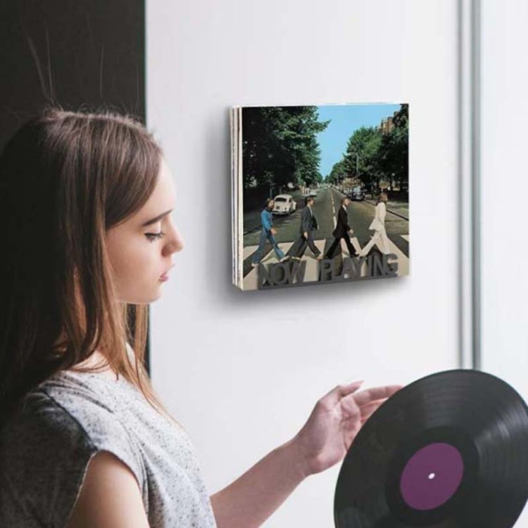 Vinyl Record Storage Wall Mounted Display Rack