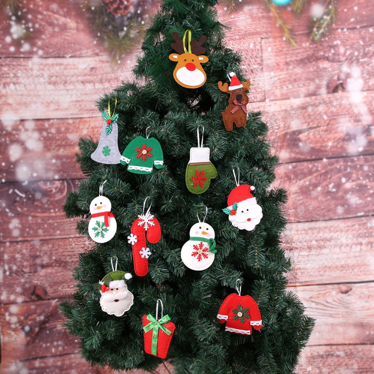 Non-woven Christmas Decorations Christmas Tree Pendants