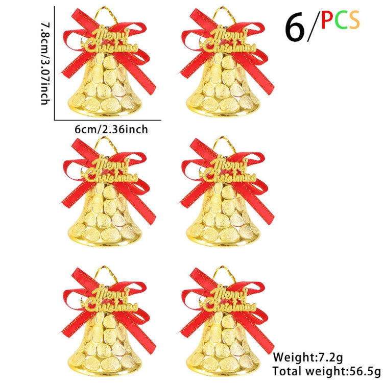 Christmas Decoration Plastic Bells Christmas Tree Decoration Pendants