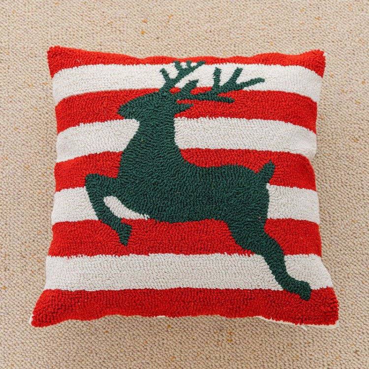 45x45cm Christmas Pillowcase Holiday Home Decoration Pillow Cover, Pillow Core Not Included