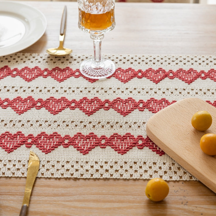 Christmas Towel Embroidery Table Flag Simple Tablecloths