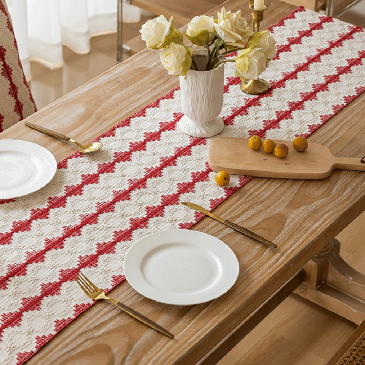 Christmas Towel Embroidery Table Flag Simple Tablecloths