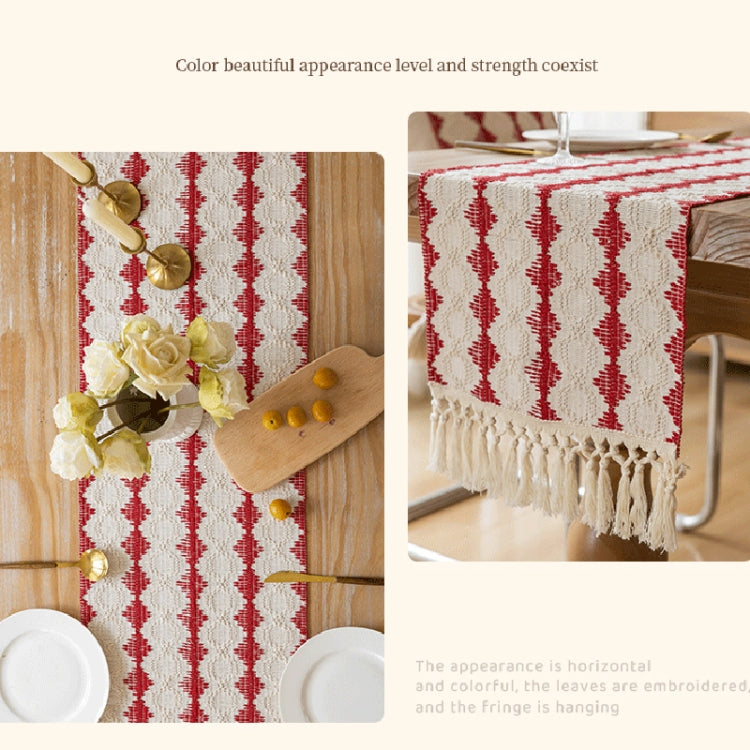 Christmas Towel Embroidery Table Flag Simple Tablecloths