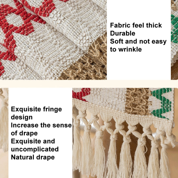 Christmas Towel Embroidery Table Flag Simple Tablecloths