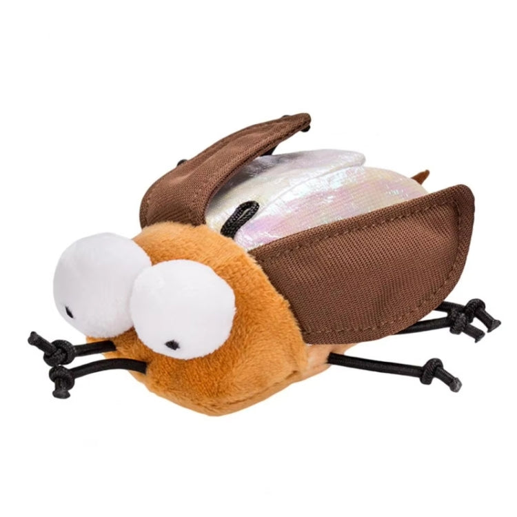 Pet Self-Exciting Relief Electrical Vocalized Insect Plush Toys