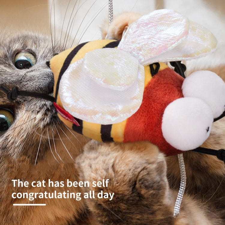Pet Self-Exciting Relief Electrical Vocalized Insect Plush Toys