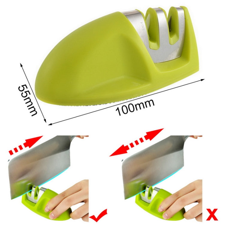 2 PCS Multifunctional Fast Sharpening Stone For Household Two-Stage Sharpener