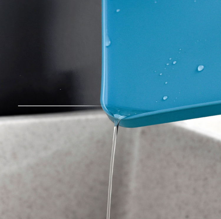 Tableware Storage Box Drain Rack Plastic Cupboard With Lid