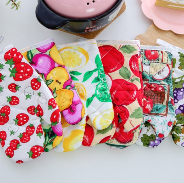 10 PCS Thickened Heat Insulation Microwave Oven Special Anti-skid High Temperature Baking Gloves