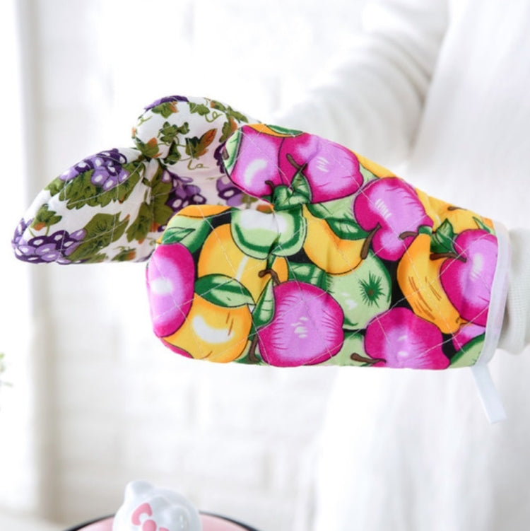 10 PCS Thickened Heat Insulation Microwave Oven Special Anti-skid High Temperature Baking Gloves
