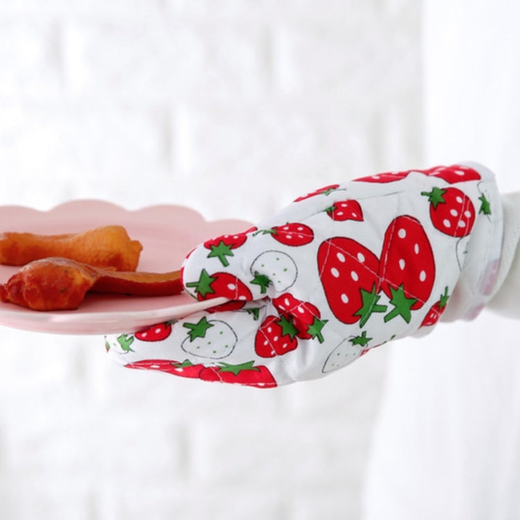 10 PCS Thickened Heat Insulation Microwave Oven Special Anti-skid High Temperature Baking Gloves