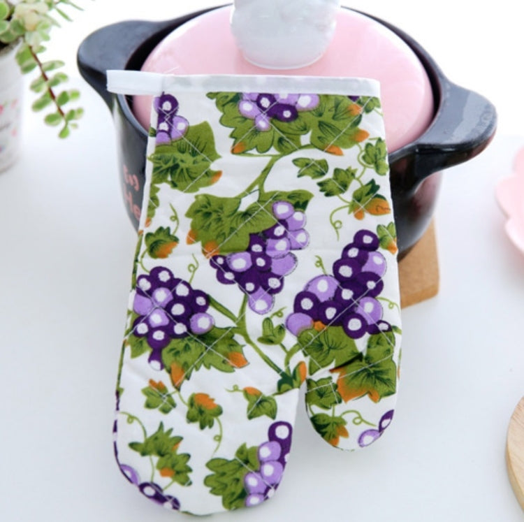 10 PCS Thickened Heat Insulation Microwave Oven Special Anti-skid High Temperature Baking Gloves