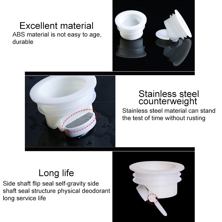 10pcs Bathroom Kitchen Drain Floor Drain Core Insect Odor Resistant Floor Drain