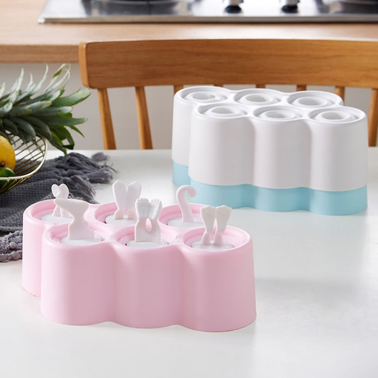 Creative Cartoon Feet Shape Silicone Ice Cube Mold Set Household Frozen Ice Lattice Refrigerator Square Plastic Ice DIY Food Supplement Box with Lid