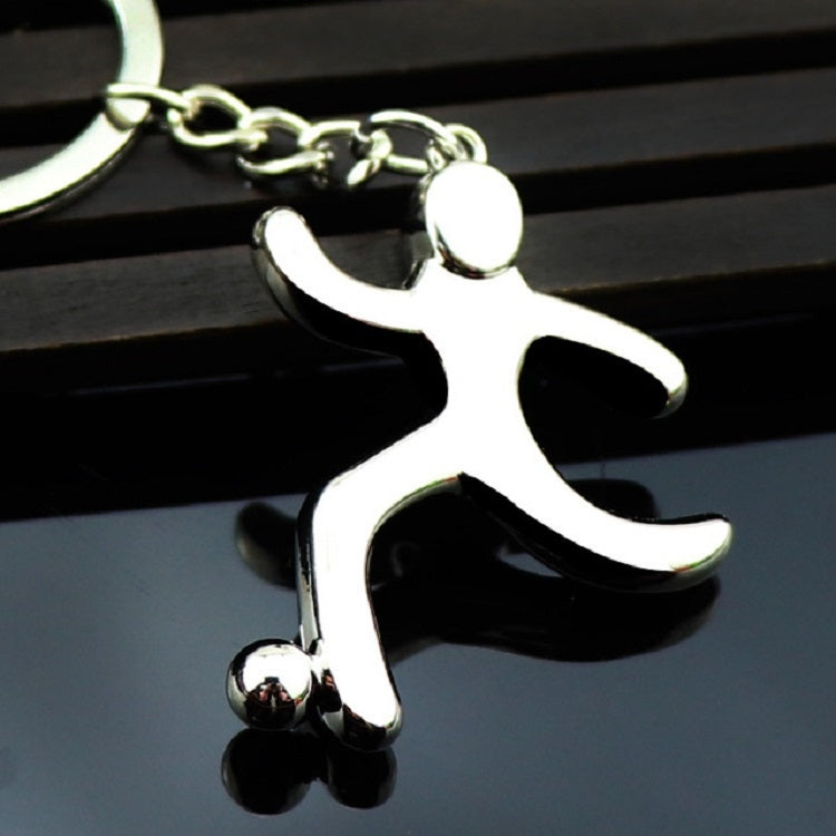 Set of 2 Unique Metal Football Shoe Keyrings - Perfect Gift for Sports Enthusiasts